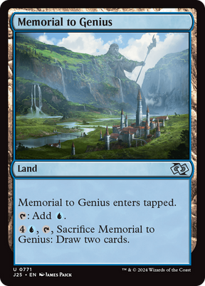Magic: The Gathering - Memorial to Genius - Foundations Jumpstart