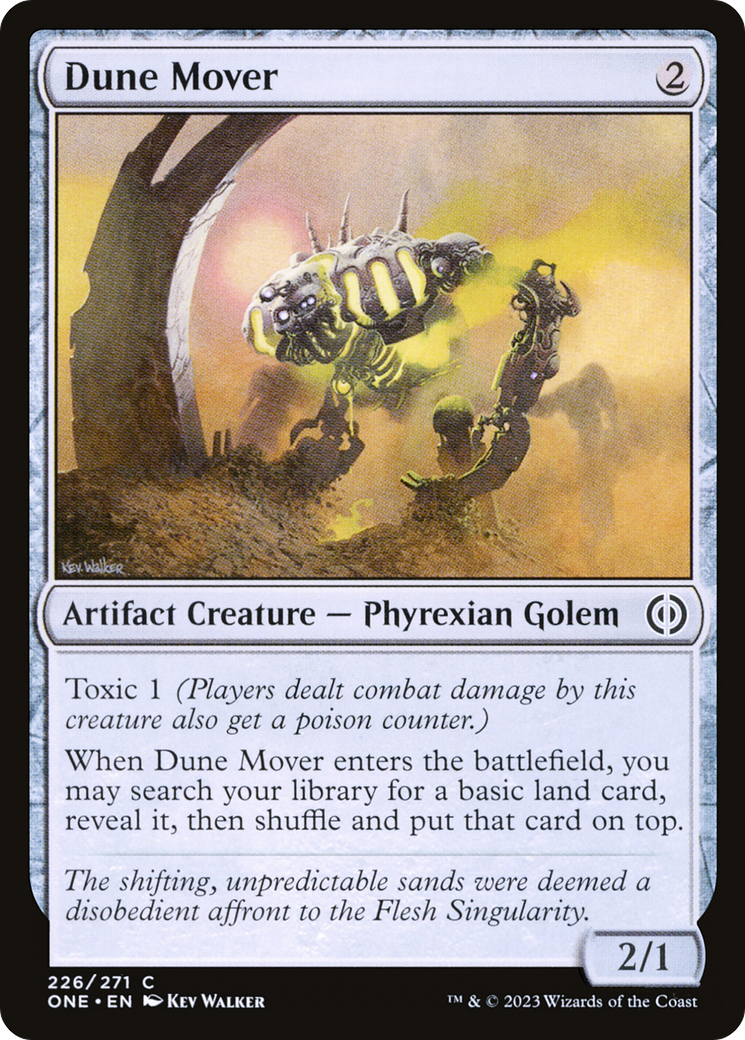 Magic: The Gathering - Dune Mover Foil - Phyrexia: All Will Be One