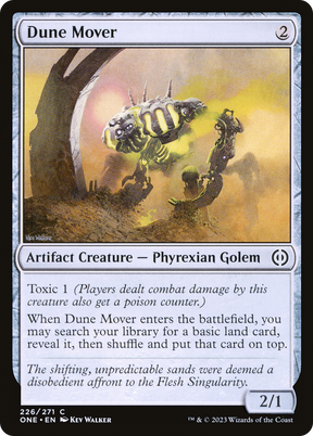 Magic: The Gathering - Dune Mover Foil - Phyrexia: All Will Be One