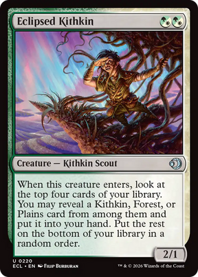 Magic: The Gathering - Eclipsed Kithkin Foil - Lorwyn Eclipsed