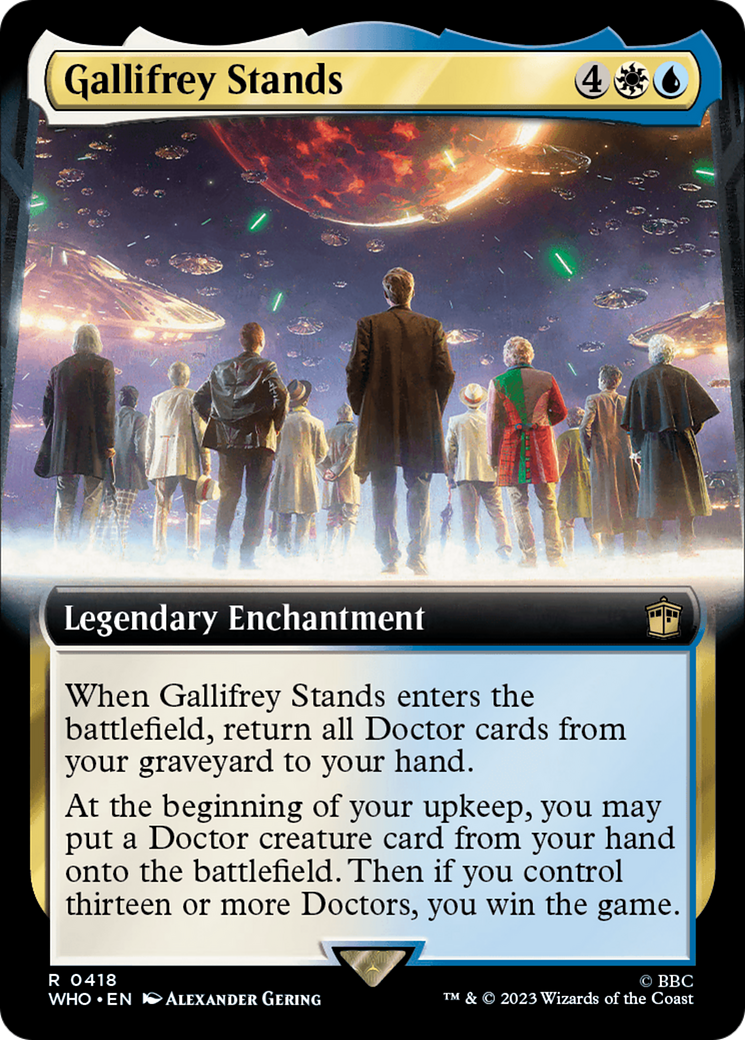 Magic: The Gathering - Gallifrey Stands - Doctor Who