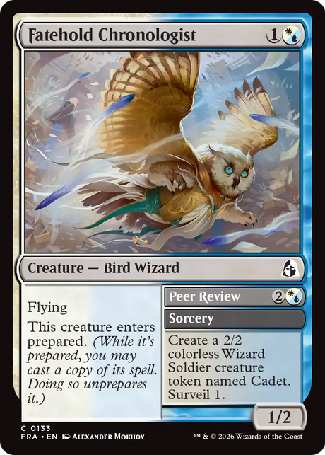 Magic: The Gathering - Fatehold Chronologist // Peer Review Foil - Reality Fracture