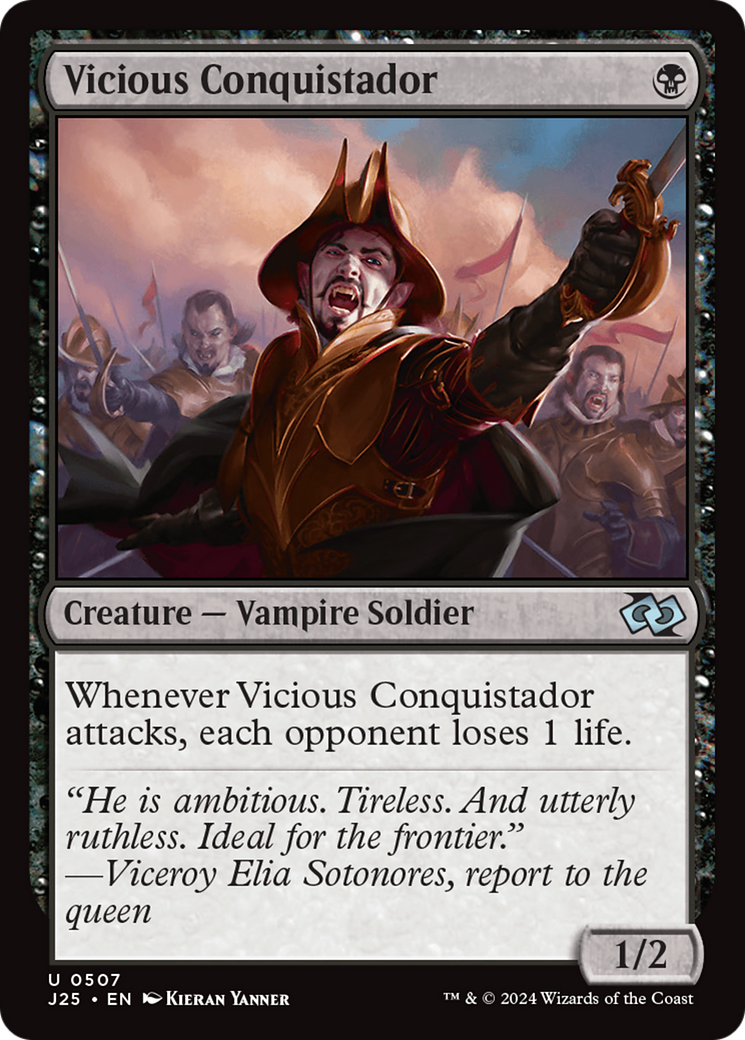 Magic: The Gathering - Vicious Conquistador - Foundations Jumpstart