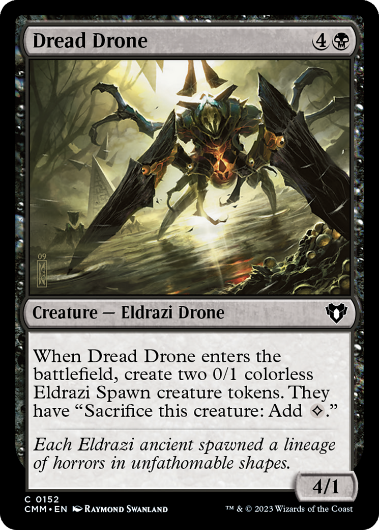 Magic: The Gathering - Dread Drone Foil - Commander Masters