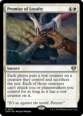 Magic: The Gathering - Promise of Loyalty - Commander Masters