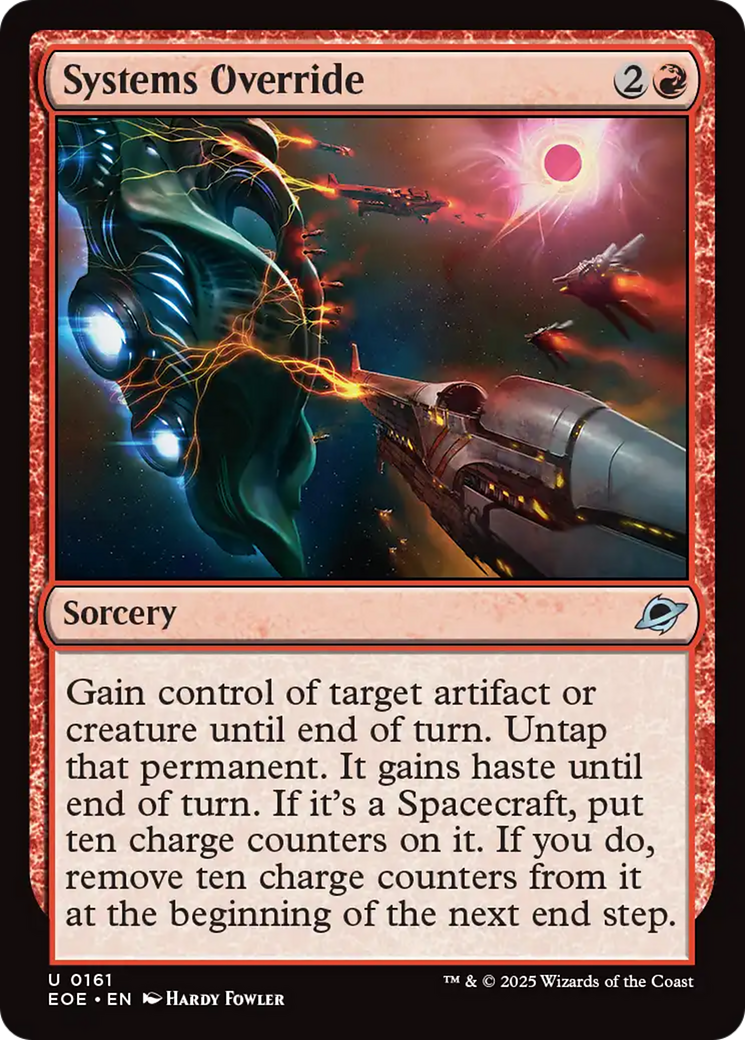 Magic: The Gathering - Systems Override Foil - Edge of Eternities