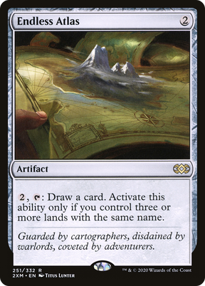 Magic: The Gathering - Endless Atlas Foil - Double Masters