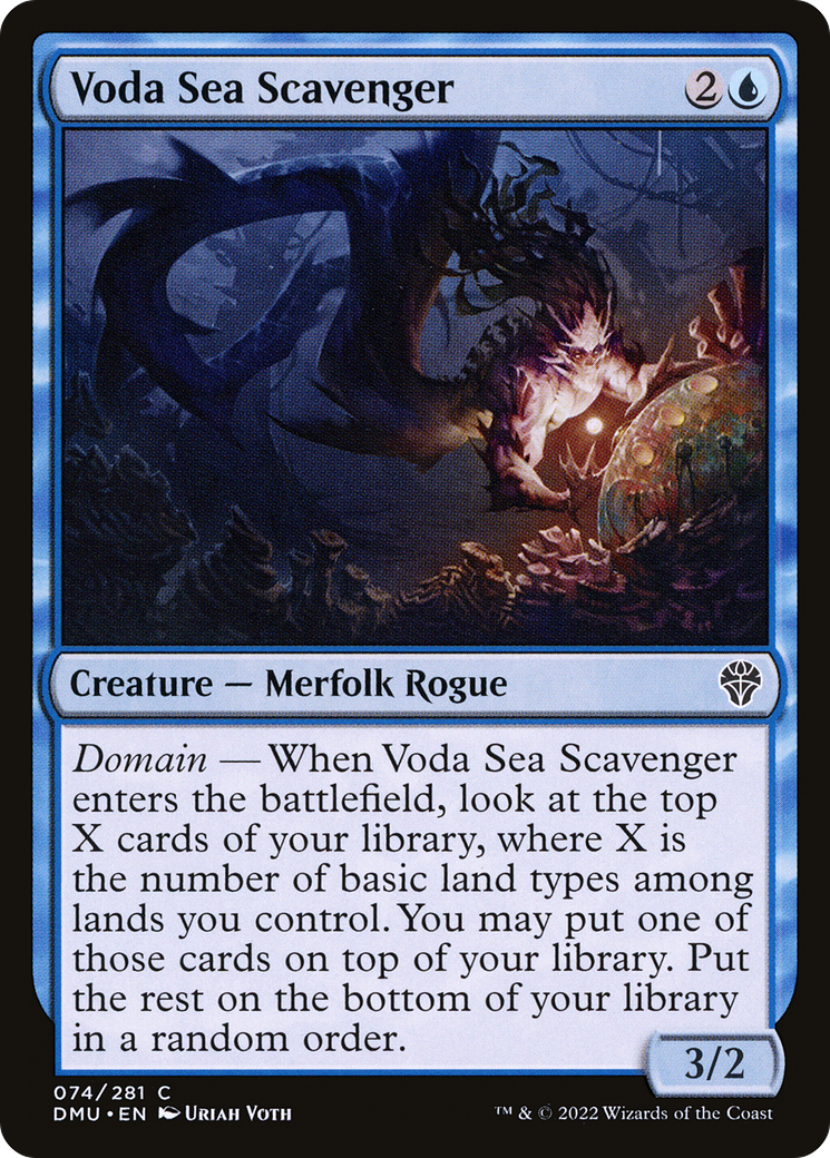 Magic: The Gathering - Voda Sea Scavenger - Dominaria United
