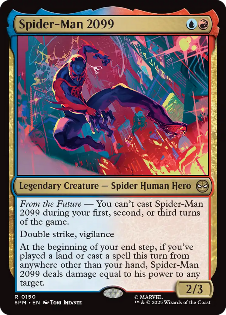 Magic: The Gathering - Spider-Man 2099 Foil - Marvel's Spider-Man