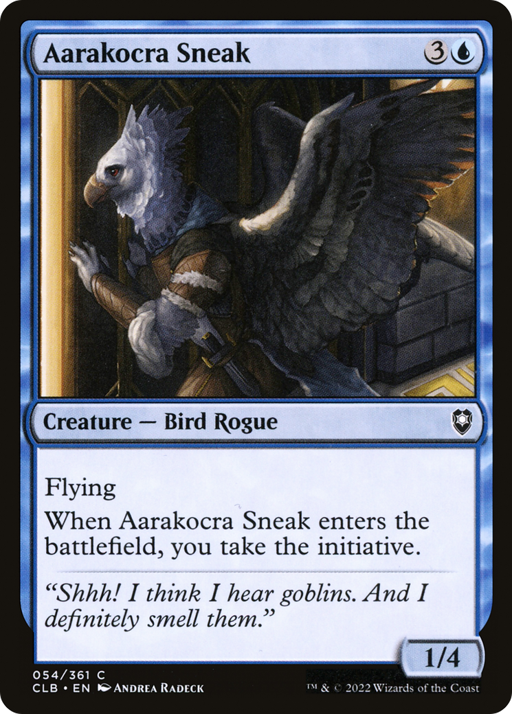 Magic: The Gathering - Aarakocra Sneak - Commander Legends: Battle for Baldur's Gate