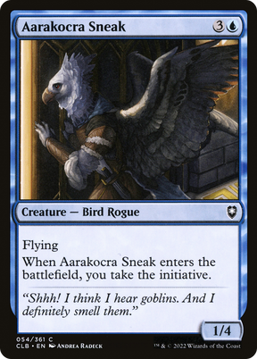 Magic: The Gathering - Aarakocra Sneak - Commander Legends: Battle for Baldur's Gate