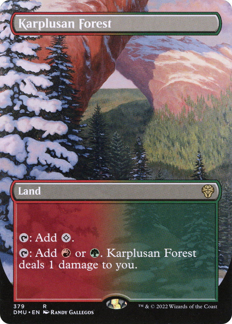 Magic: The Gathering - Karplusan Forest Foil - Dominaria United