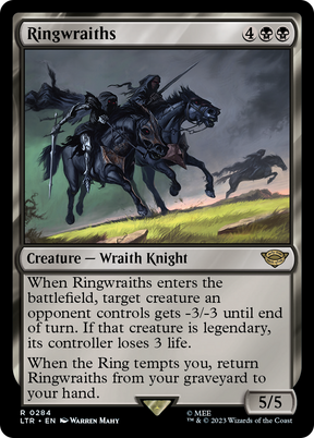 Magic: The Gathering - Ringwraiths - The Lord of the Rings: Tales of Middle-earth