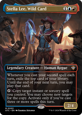 Magic: The Gathering - Stella Lee, Wild Card - Outlaws of Thunder Junction Commander