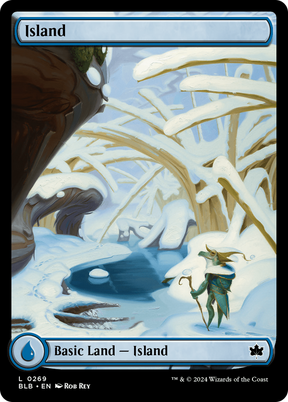 Magic: The Gathering - Island #269 Foil - Bloomburrow