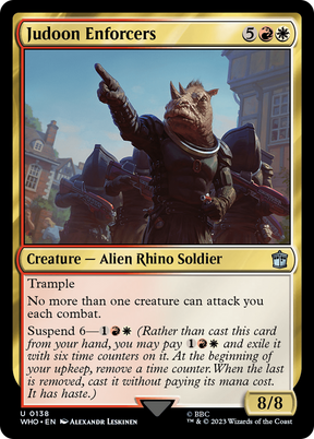 Magic: The Gathering - Judoon Enforcers Foil - Doctor Who