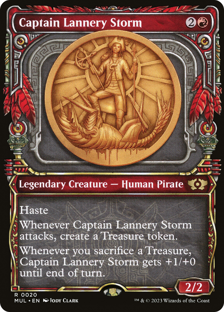 Magic: The Gathering - Captain Lannery Storm Foil - Multiverse Legends