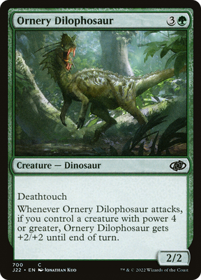 Magic: The Gathering - Ornery Dilophosaur - Jumpstart 2022
