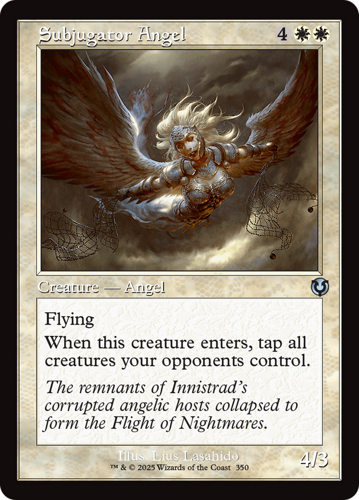 Magic: The Gathering - Subjugator Angel - Innistrad Remastered