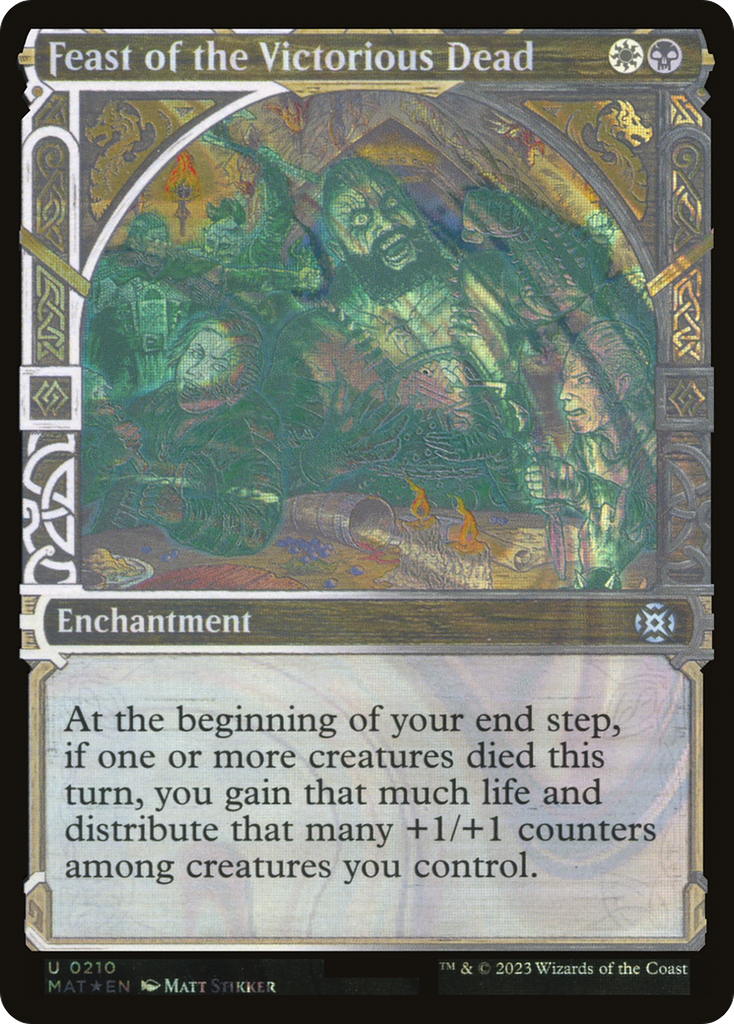 Magic: The Gathering - Feast of the Victorious Dead Foil - March of the Machine: The Aftermath