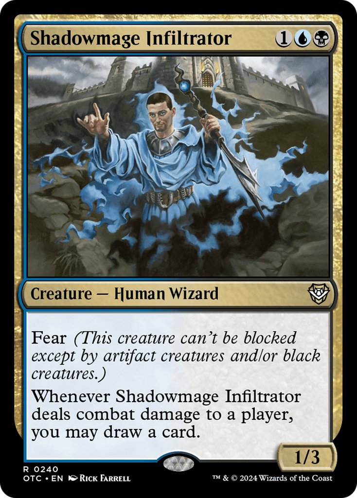 Magic: The Gathering - Shadowmage Infiltrator - Outlaws of Thunder Junction Commander