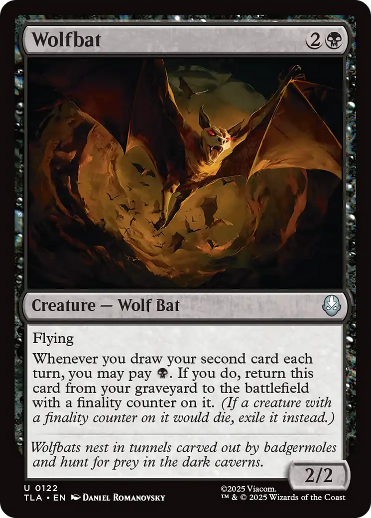 Magic: The Gathering - Wolfbat - Avatar: The Last Airbender