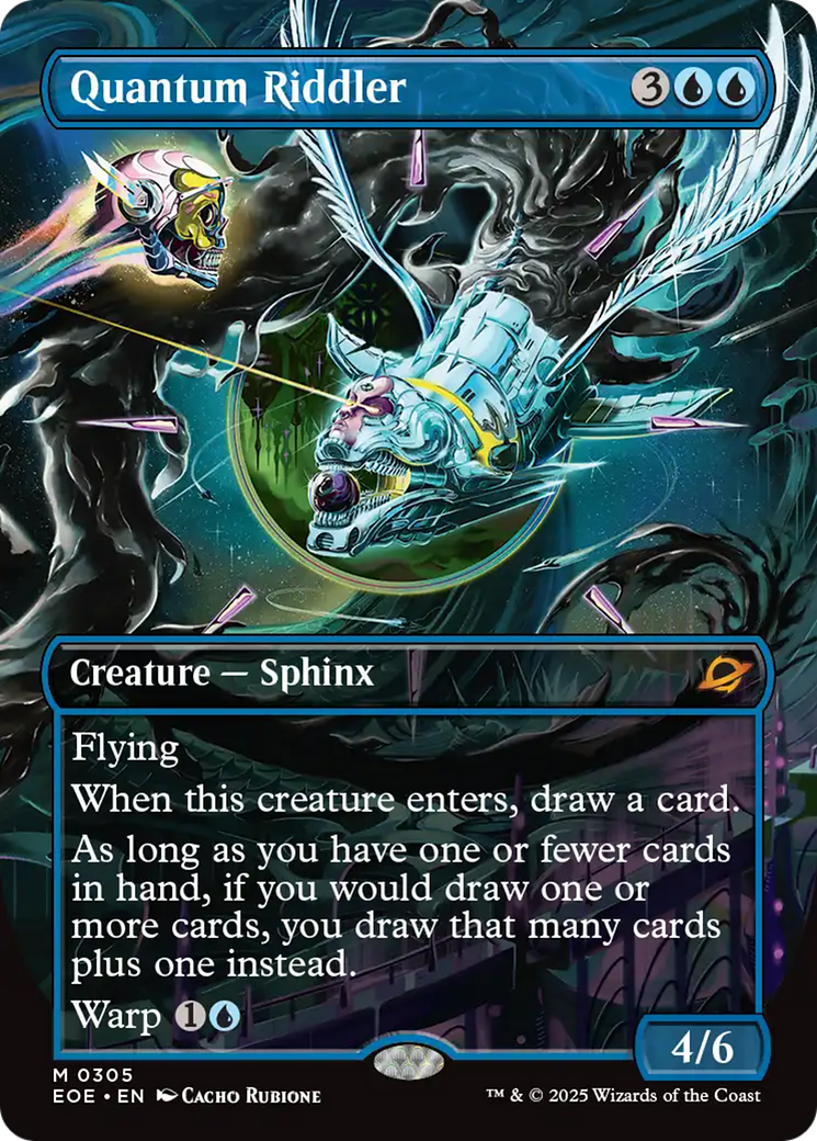 Magic: The Gathering - Quantum Riddler Foil - Edge of Eternities