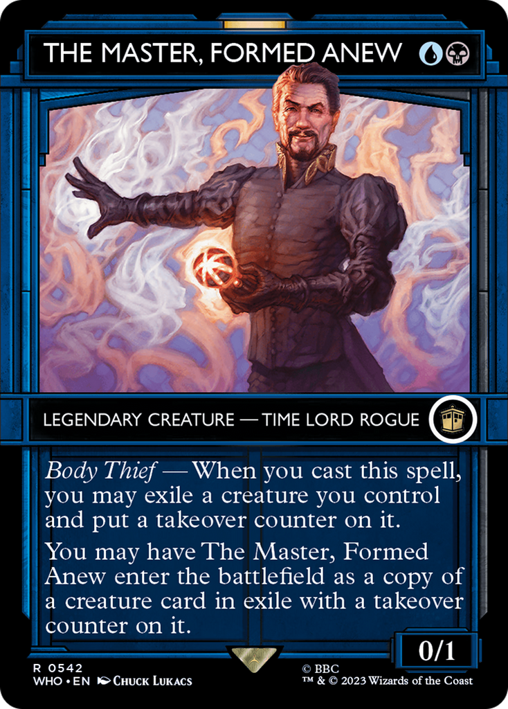 Magic: The Gathering - The Master, Formed Anew Foil - Doctor Who