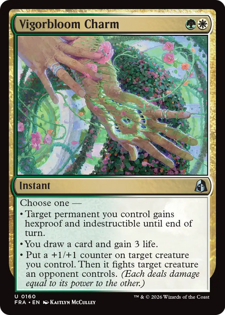 Magic: The Gathering - Vigorbloom Charm - Reality Fracture