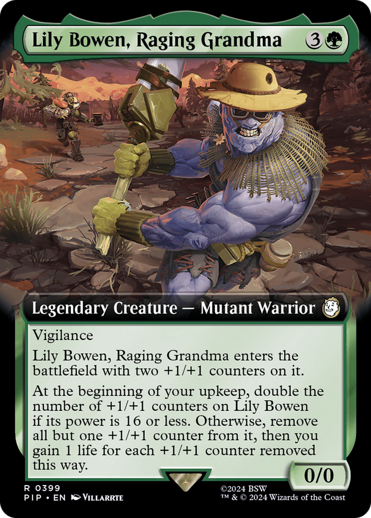 Magic: The Gathering - Lily Bowen, Raging Grandma Foil - Fallout