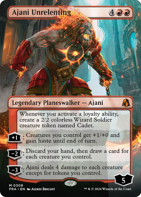 Magic: The Gathering - Ajani Unrelenting - Reality Fracture