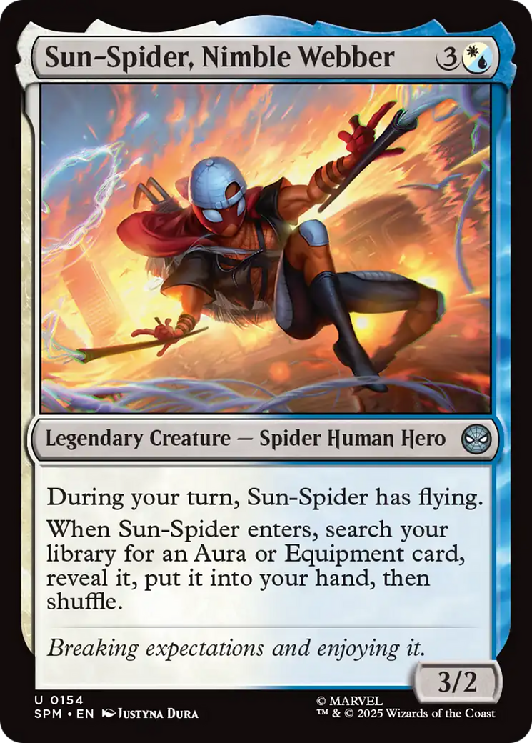 Magic: The Gathering - Sun-Spider, Nimble Webber - Marvel's Spider-Man