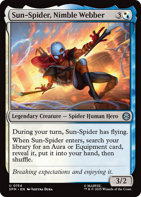 Magic: The Gathering - Sun-Spider, Nimble Webber - Marvel's Spider-Man