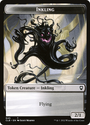 Magic: The Gathering - Inkling Token - Battle for Baldur's Gate Tokens