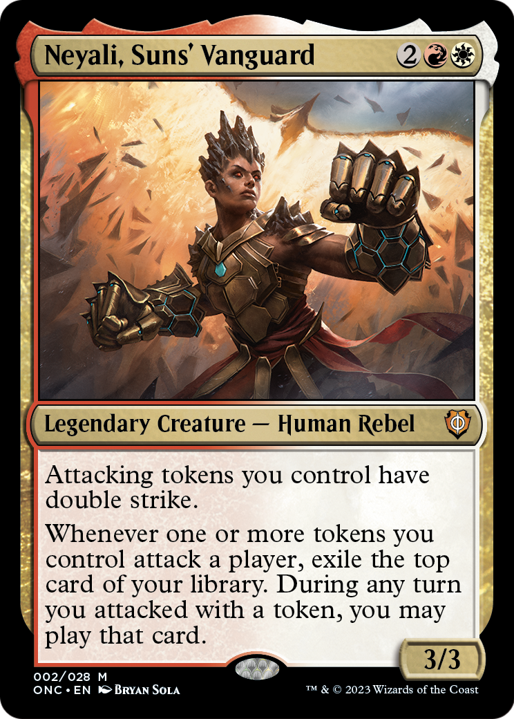 Magic: The Gathering - Neyali, Suns' Vanguard Foil - Phyrexia: All Will Be One Commander