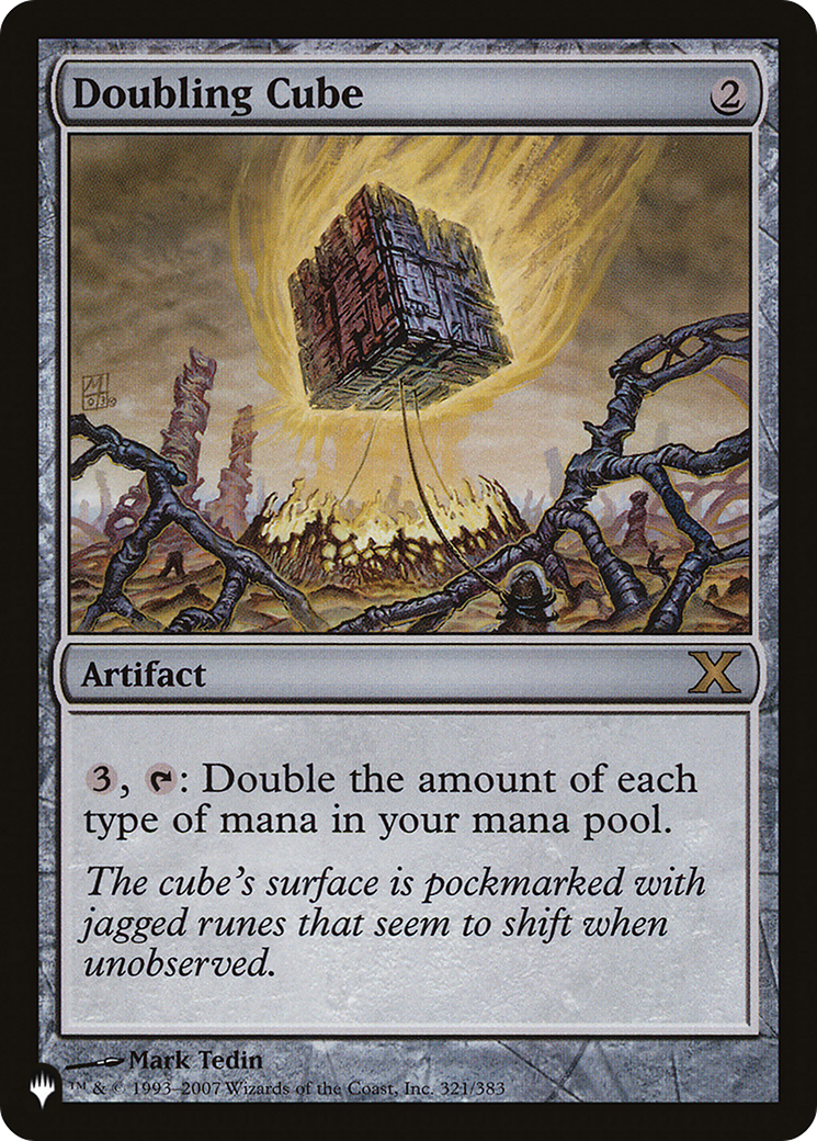 Magic: The Gathering - Doubling Cube - The List