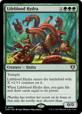 Magic: The Gathering - Lifeblood Hydra - Commander Masters