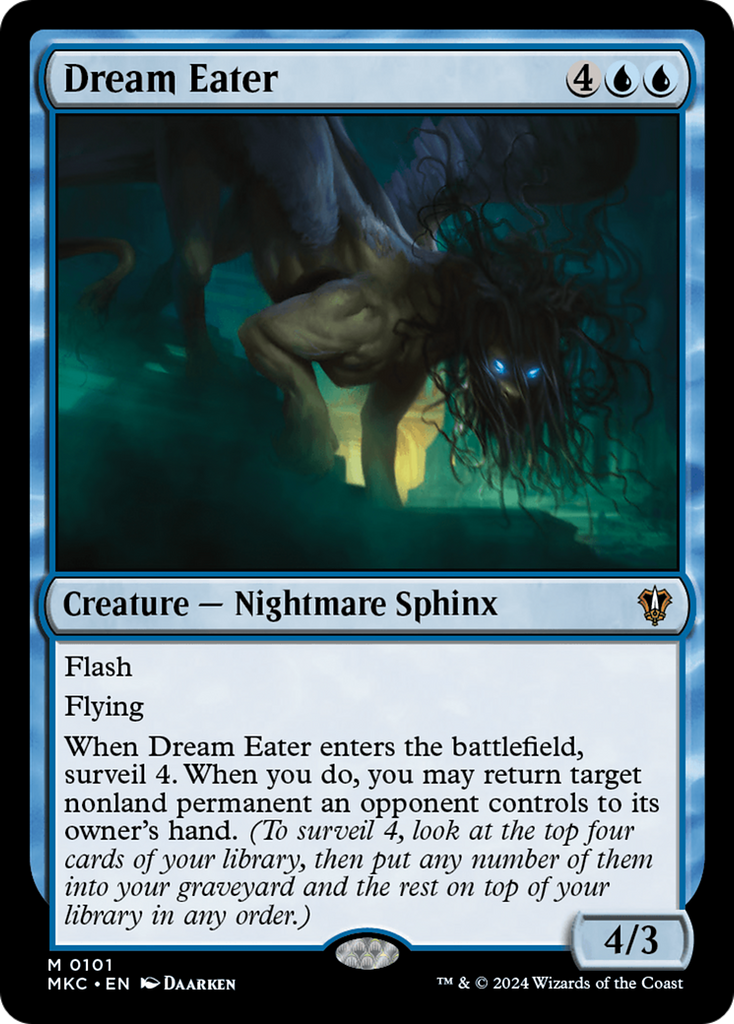 Magic: The Gathering - Dream Eater - Murders at Karlov Manor Commander