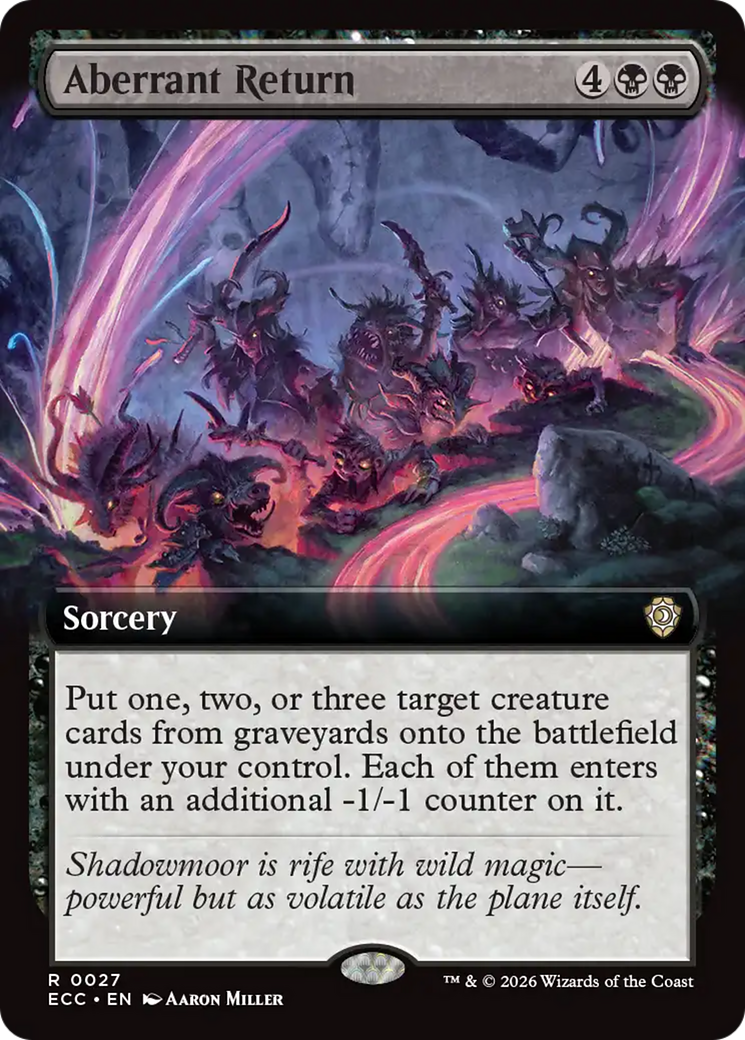 Magic: The Gathering - Aberrant Return - Lorwyn Eclipsed Commander
