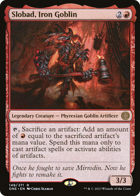 Magic: The Gathering - Slobad, Iron Goblin - Phyrexia: All Will Be One