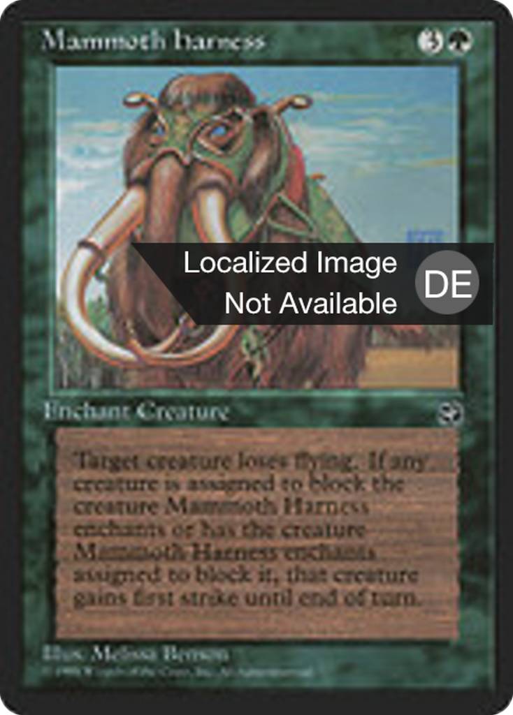 Magic: The Gathering - Mammut-Zaumzeug - Homelands