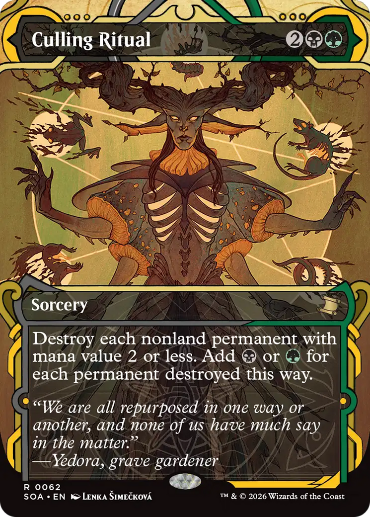 Magic: The Gathering - Culling Ritual Foil - Secrets of Strixhaven Mystical Archive