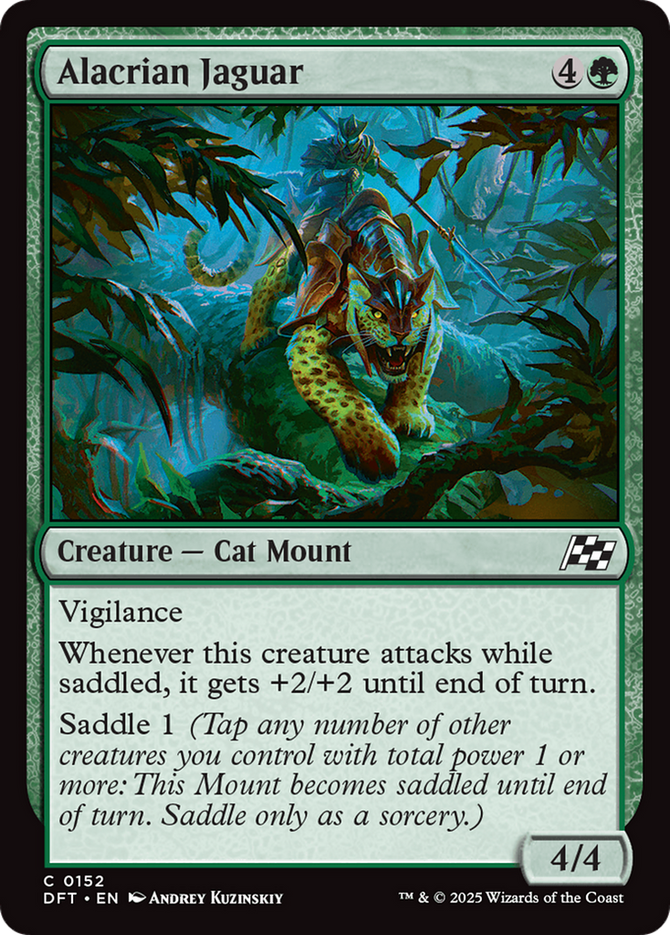 Magic: The Gathering - Alacrian Jaguar - Aetherdrift