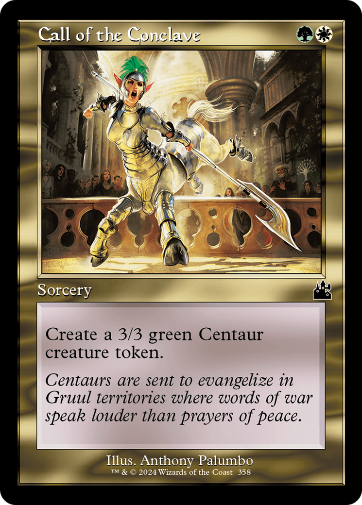 Magic: The Gathering - Call of the Conclave Foil - Ravnica Remastered