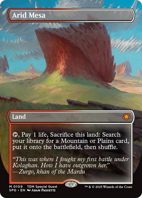 Magic: The Gathering - Arid Mesa - Special Guests