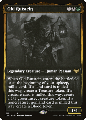 Magic: The Gathering - Old Rutstein Foil - Innistrad: Double Feature