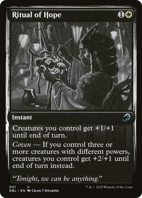 Magic: The Gathering - Ritual of Hope - Innistrad: Double Feature