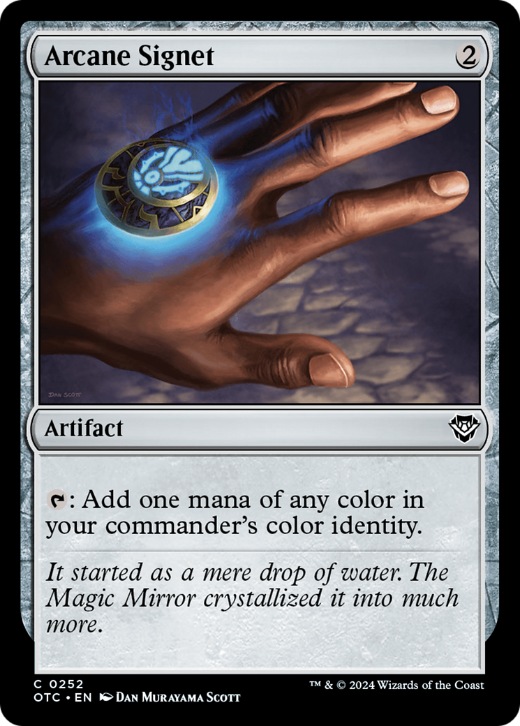 Magic: The Gathering - Arcane Signet - Outlaws of Thunder Junction Commander