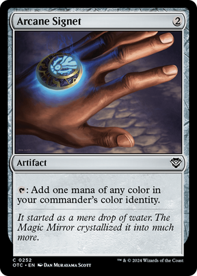 Magic: The Gathering - Arcane Signet - Outlaws of Thunder Junction Commander