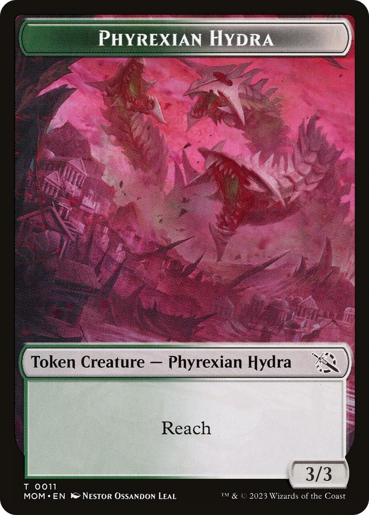 Magic: The Gathering - Phyrexian Hydra Token - March of the Machine Tokens